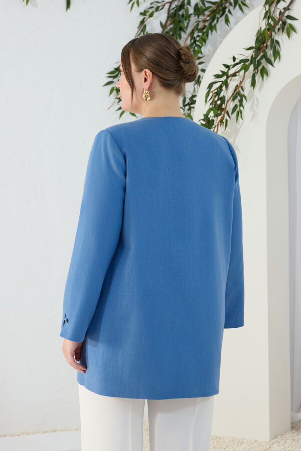 Mavi Bisiklet Yaka Kap - 7