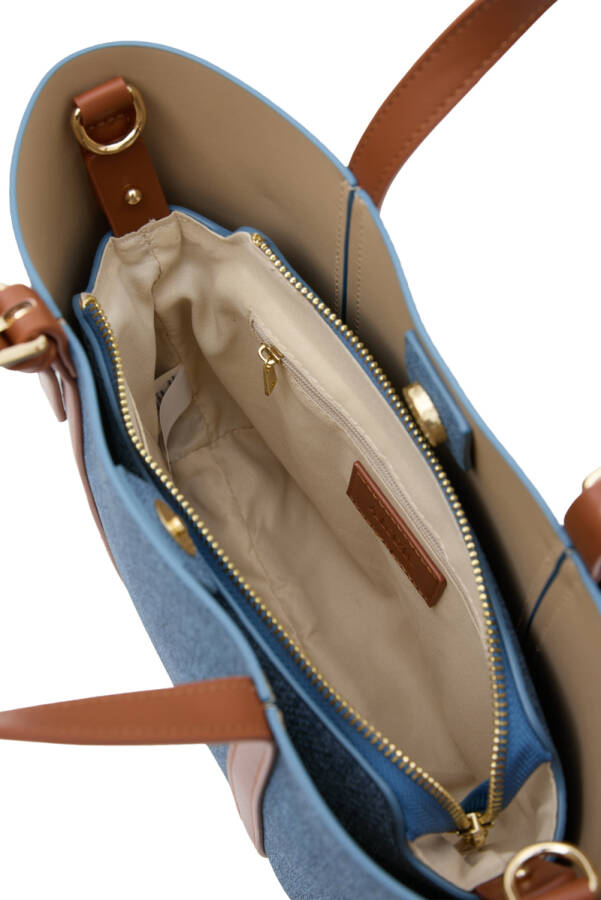 Mavi CNT20124 KOT GÖRÜNÜMLÜ KOL ÇANTA - 4