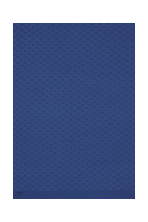 Mavi Kare Jakar Şal - 1