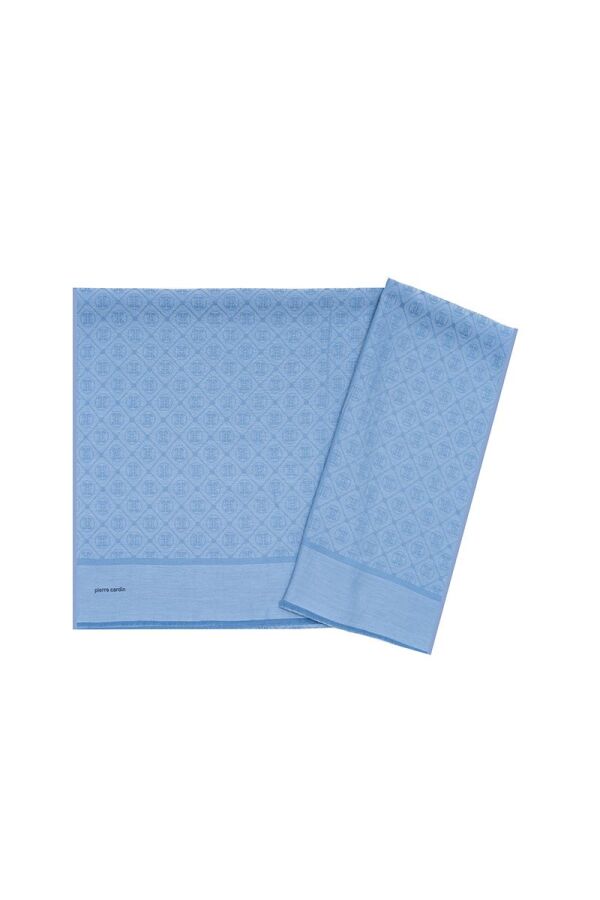 Açık Mavi 70x200 Pıerre Cardın Şal - Pierre Cardin