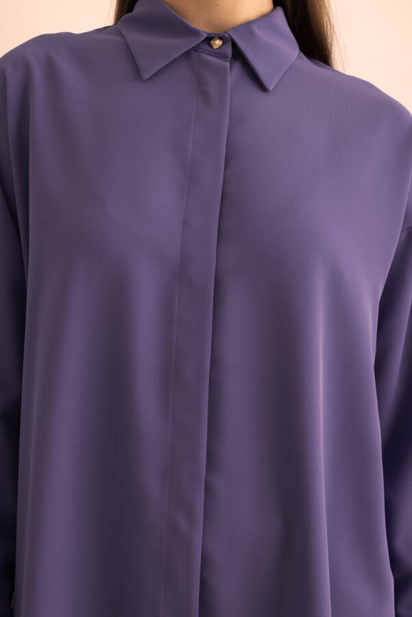 Menekşe Dokuma Tunik - 4