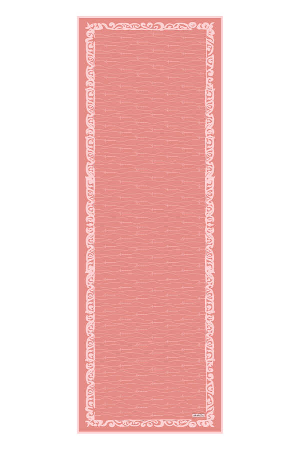 Mercan 70X200 Pure Touch Şal - Arancia