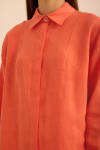 Mercan Keten Tunik - 6
