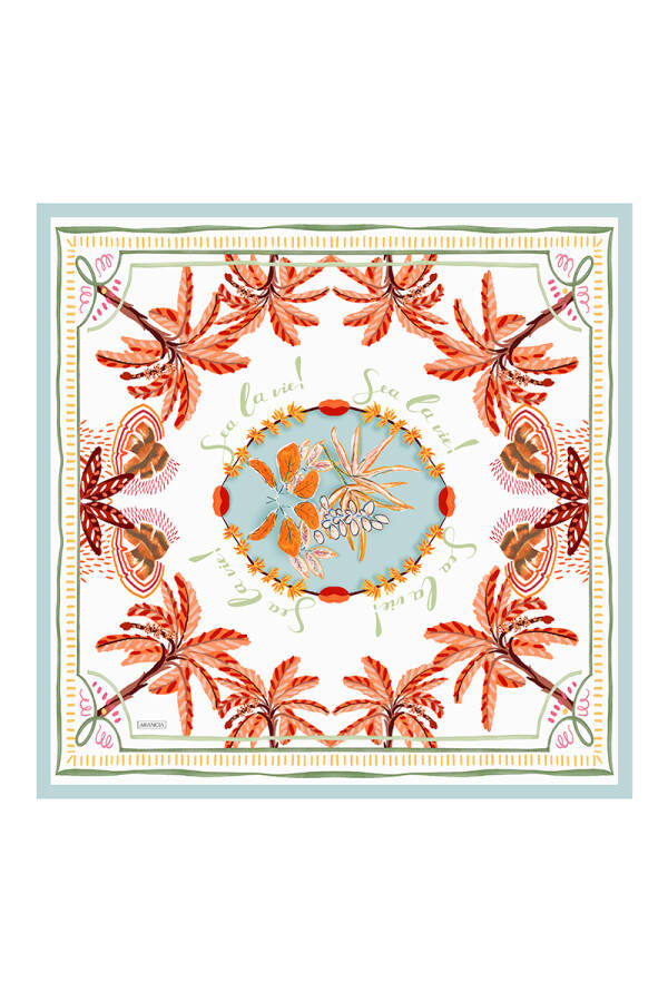 Mint 90X90 Pure Touch Eşarp - 1