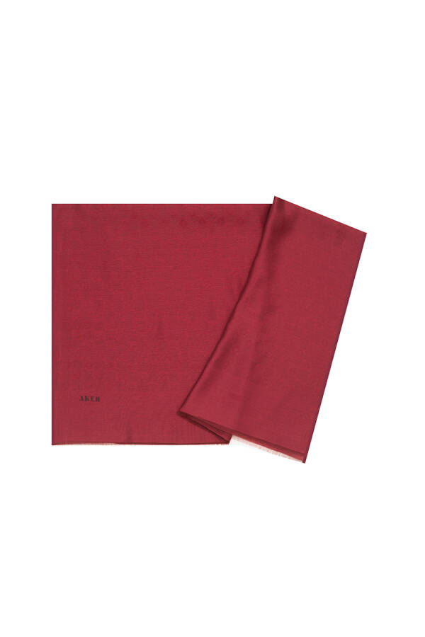 Kırmızı 80x200 Modal Şal - 1