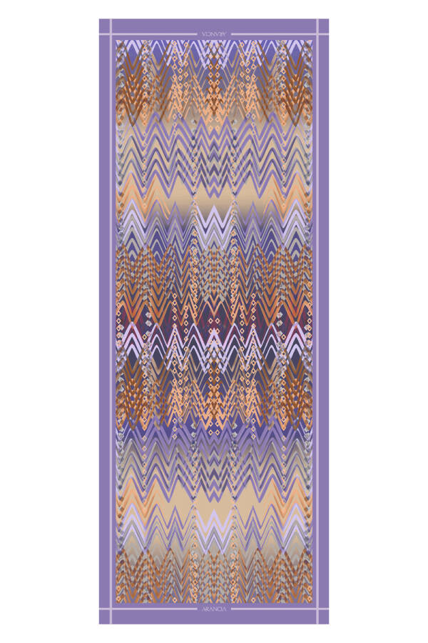 Mor 70X200 Modal Şal - 1