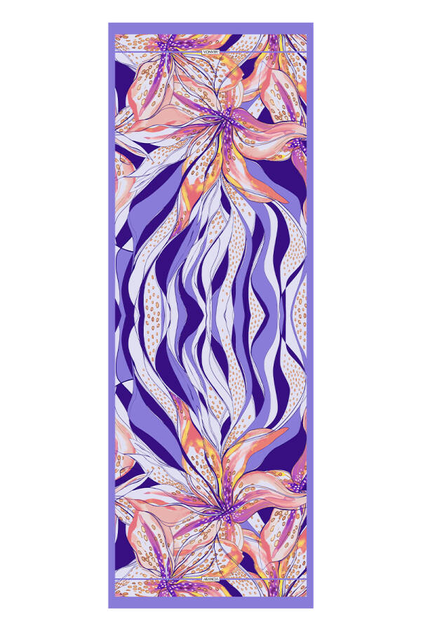 Mor 70X200 Pure Touch Şal - 1