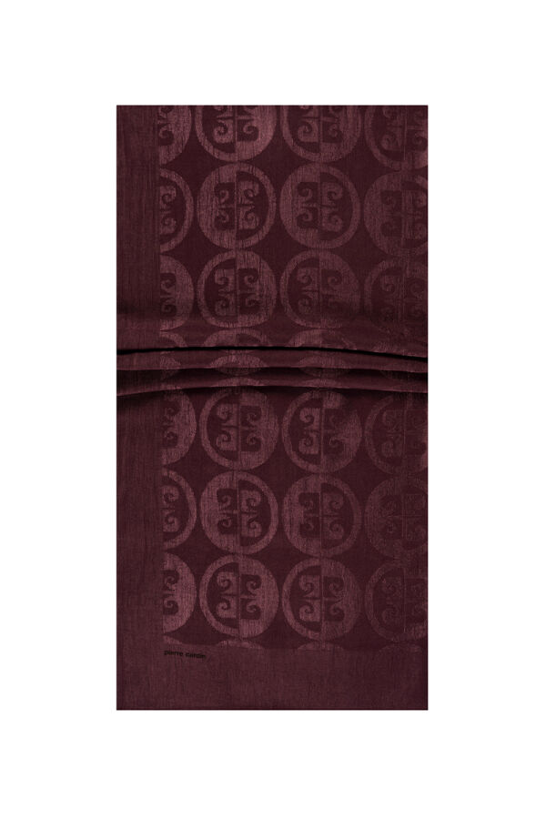 Mor 75 X 190 Naia Rivela Şal - Pierre Cardin