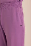 Mor Logo Detaylı Jogger Eşofman Altı - 3