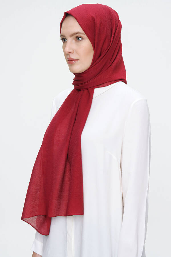 Bordo 70X190 Mozaik Şal - 2
