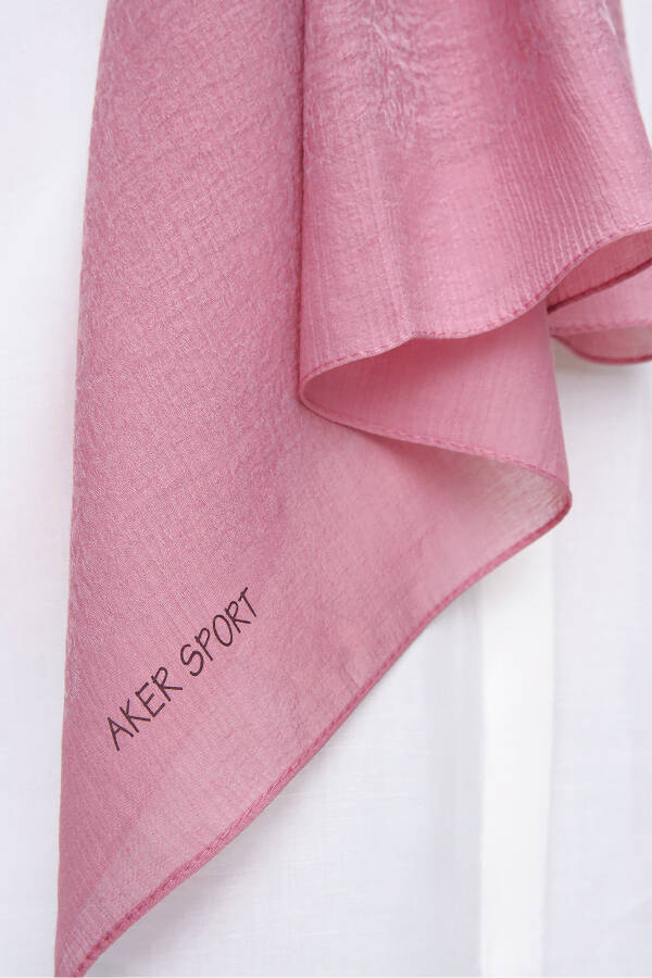 Pembe 70X190 Mozaik Şal - 4