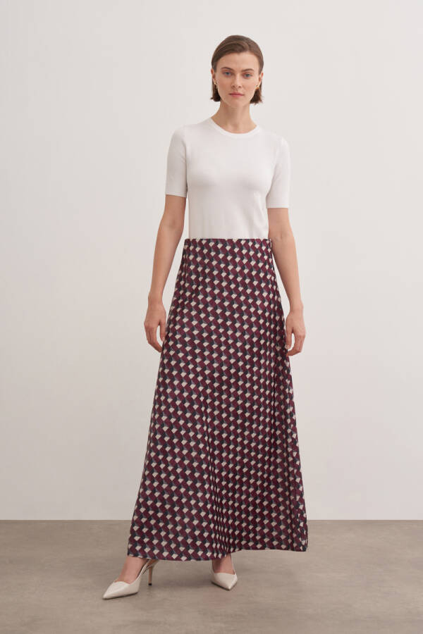 Mürdüm 1183111 DESENLİ KUMAŞ ÇAN ETEK - Aker