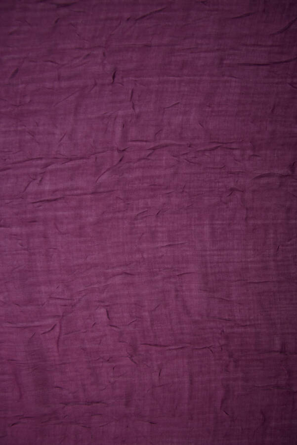 Mürdüm Bambu Şal - Aker (1)