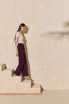 Mürdüm Modal Pantolon - 1