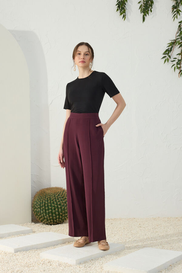 Mürdüm Viscon Pantolon - 3