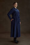 NAVY Tencel Elbise - 3