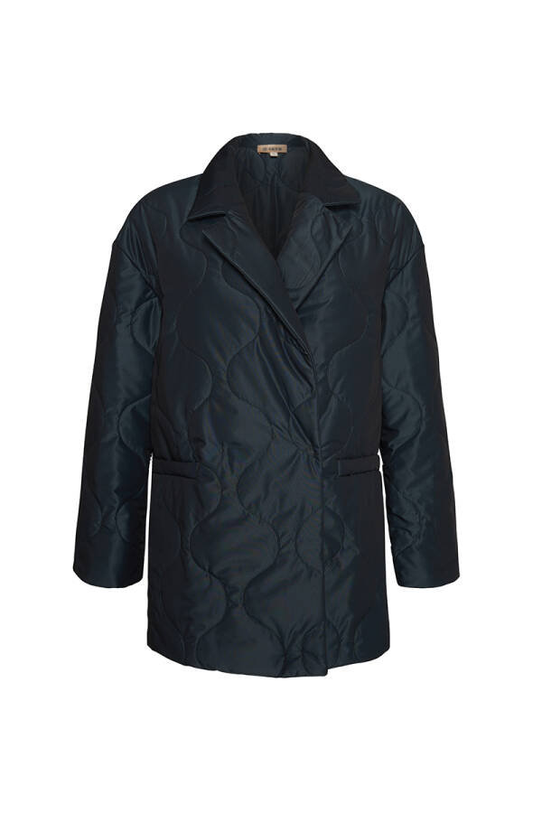 Nefti Tafta Kapitone Blazer Ceket - Aker