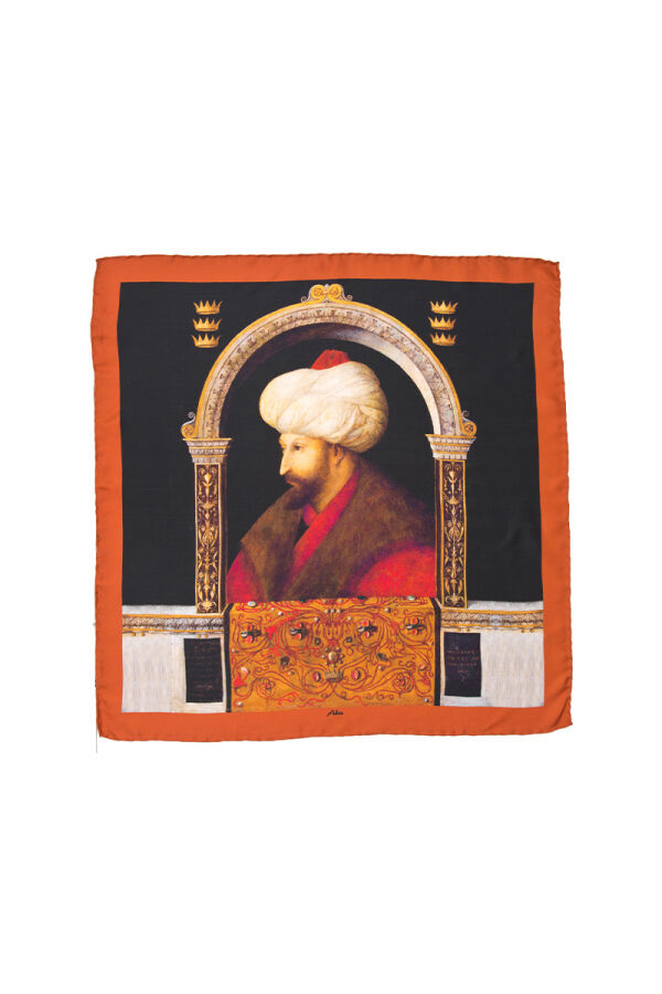 Renkli Aker Pano Eşarp - Aker