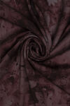 Pembe 100X100 İpek Krep Saten Eşarp - 2