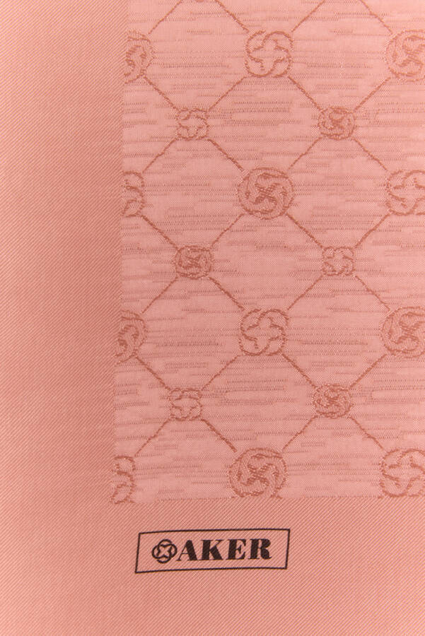 Pembe 70X190 CM Koza Şal - 2