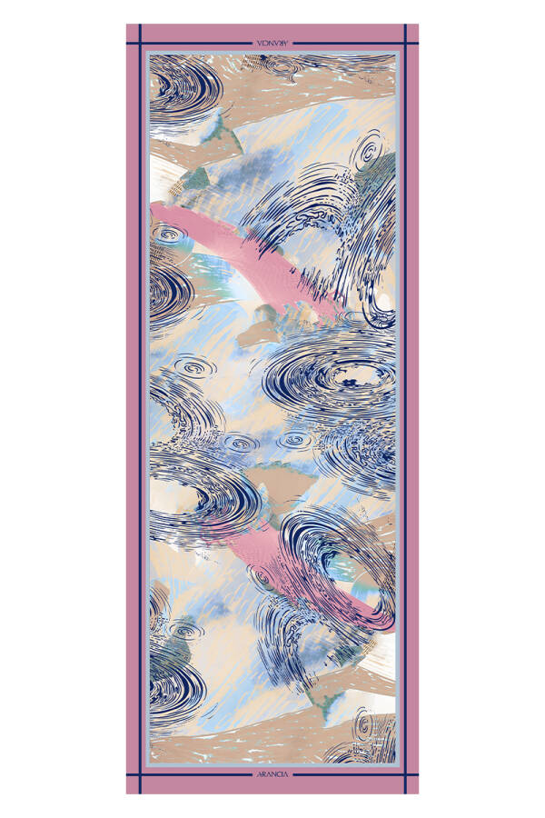 Pembe 70X200 Modal Şal - 1