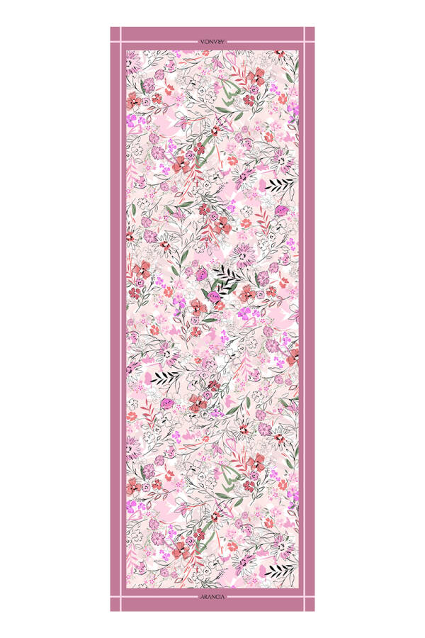 Pembe 70X200 Pure Touch Şal - Arancia