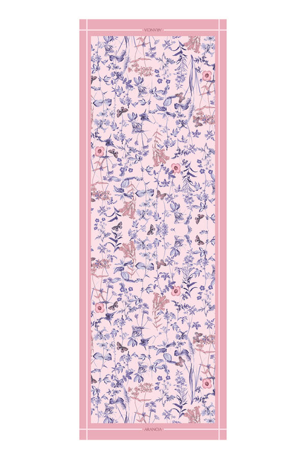 Pembe 70X200 Pure Touch Şal - 1