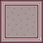 Pembe 90X90 İpek Krep Saten Eşarp 
