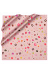 Pembe 90X90 İpek Twill Eşarp - 1