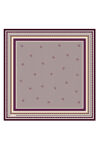 Pembe 90X90 İpek Twill Eşarp 