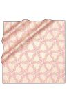 Pembe 90X90 İpek Twill Eşarp - 2