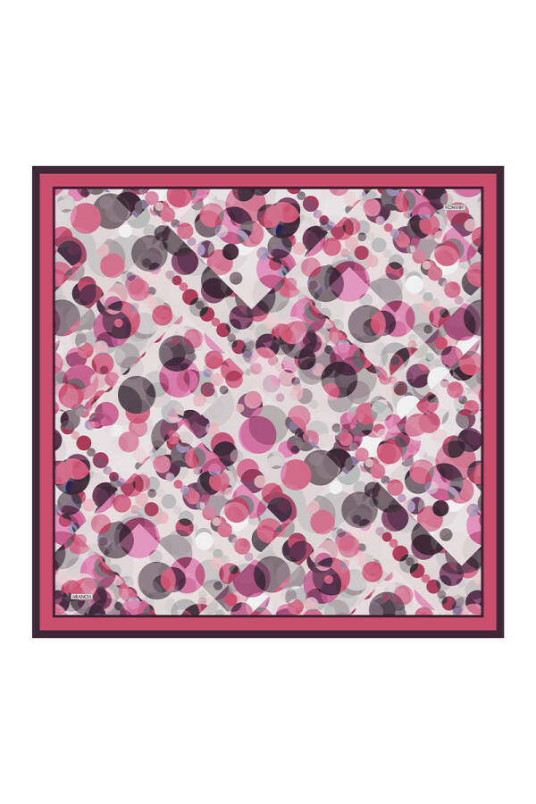 Pembe 90X90 Pure Touch Eşarp - 1