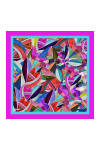 Pembe 90X90 Pure Touch Eşarp 
