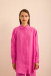 Pembe Keten Tunik - 2