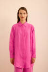 Pembe Keten Tunik 