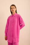 Pembe Keten Tunik - 3