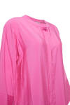 Pembe Rahat Kesim Bluz - 2