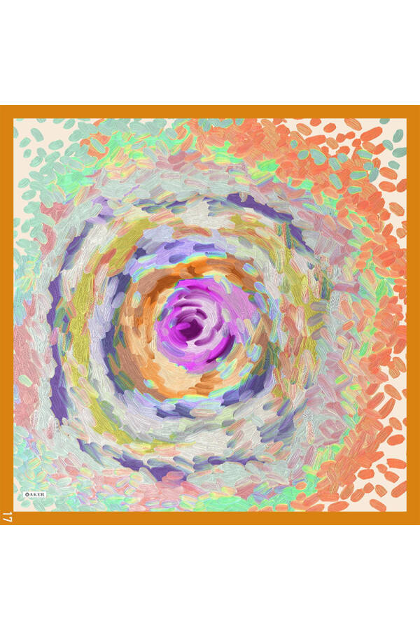 Fırça Desenli Soft Touch Eşarp - Aker