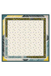 Petrol Yeşili 90X90 İpek Twill Eşarp 