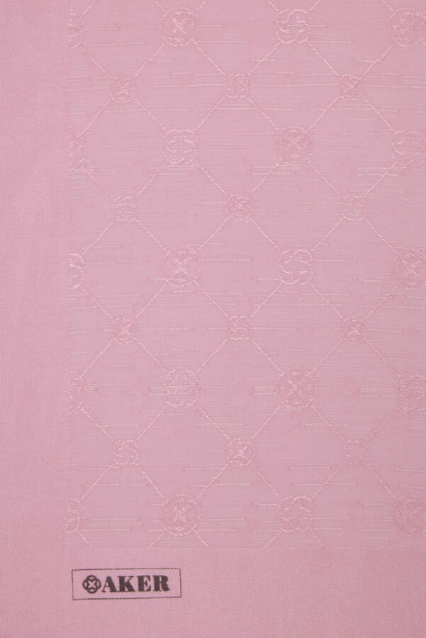 Pembe 70X190 CM Koza Şal - 3