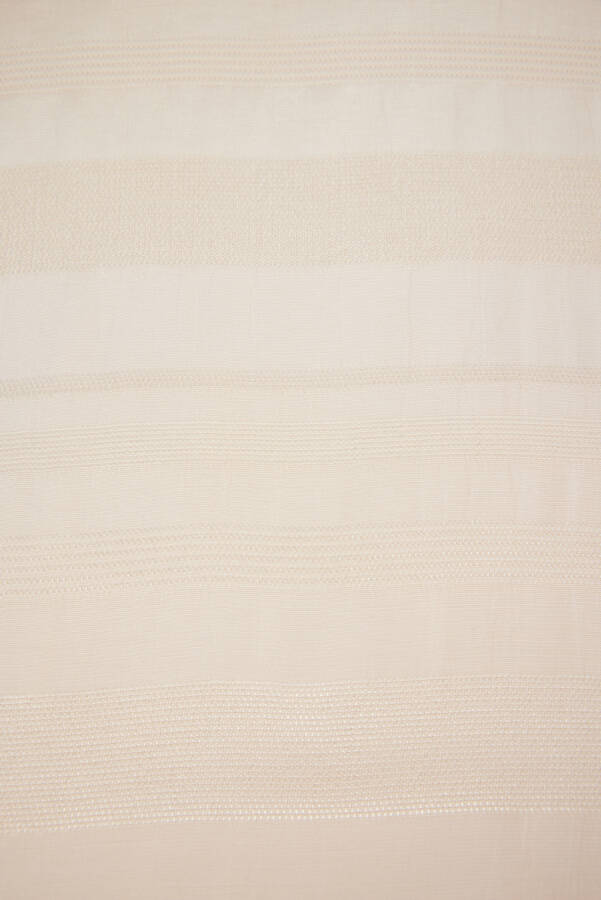 Pudra 75X190 Çizgili Jakar Şal - 3