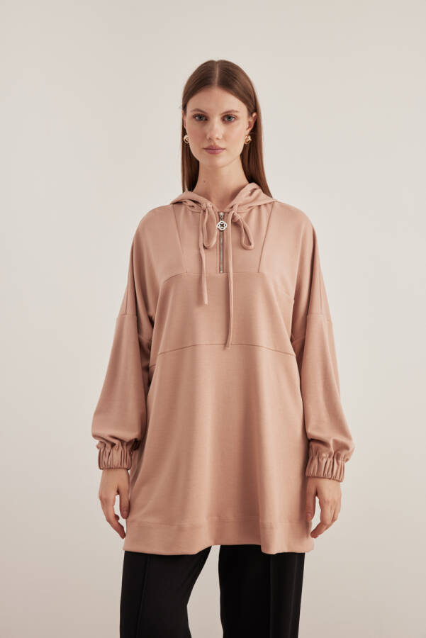 Pudra 15767112 Büzgü Kol Sweat - Aker