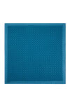 Petrol Mavisi 100X100 Elegance Monogram Eşarp - 1