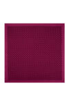 Mürdüm 100X100 Elegance Monogram Eşarp 
