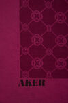 Mürdüm 100X100 Elegance Monogram Eşarp - 2