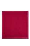 Fuşya 100X100 Elegance Monogram Eşarp 