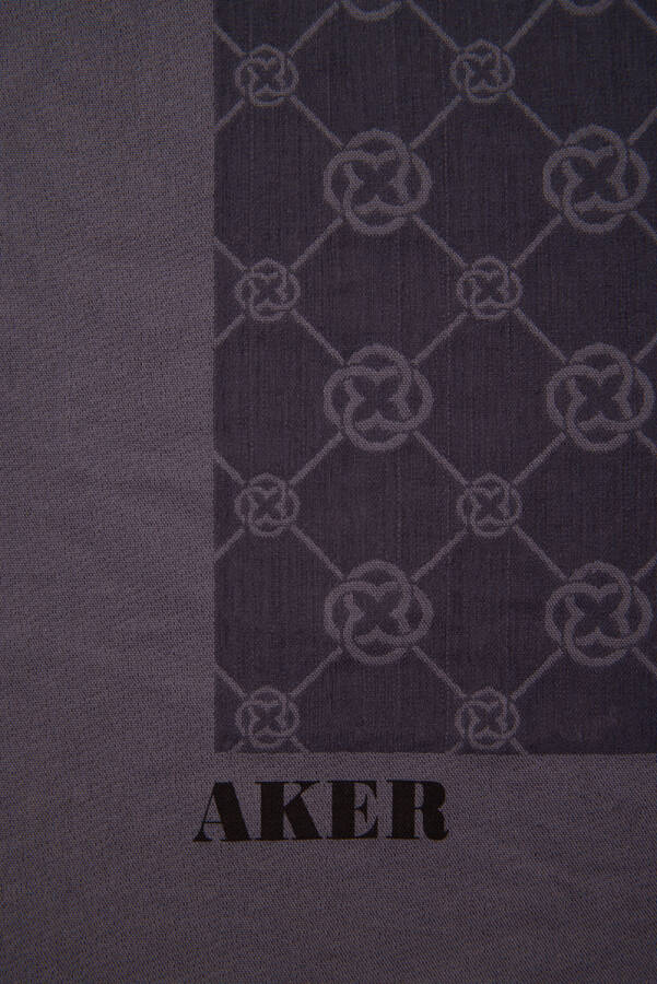Logo Desenli 100X100 1090500 ELEGANCE MONOGRAM EŞARP - 5