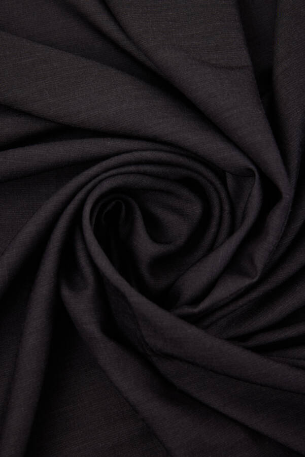 Antrasit 100X100 Düz Koton Eşarp - 3