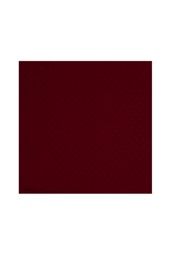 Kırmızı 100X100 Aker Monogram Eşarp - Aker