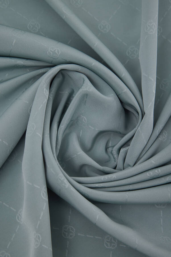 Yeşil 100X100 Monogram Eşarp - 3